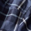 Eddie Bauer Mens Eddies Favorite Classic Fit Flannel Shirt  PlaidTall Lt Charcoal Htr