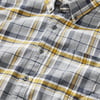 Eddie Bauer Mens Eddies Favorite Classic Fit Flannel Shirt  PlaidTall Lt Charcoal Htr