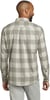 Eddie Bauer Mens Eddies Favorite Classic Fit Flannel Shirt  PlaidTall Lt Htr Gray