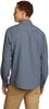 Eddie Bauer Mens Front Range LongSleeve Chambray ShirtMedium Indigo