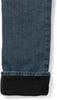 Eddie Bauer Mens H2low Flex FleeceLined JeansSlate Blue