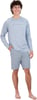 Eddie Bauer Mens Long Sleeve Rashguard Shirt  UPF 40 Sun Protection  Ideal for Outdoor ActivitiesSlate Blue