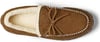 Eddie Bauer Mens ShearlingLined Moccasin SlipperTan Beige