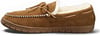 Eddie Bauer Mens ShearlingLined Moccasin SlipperTan Beige