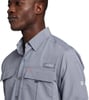 Eddie Bauer Mens UPF Guide 20 LongSleeve ShirtDusted Indigo