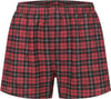 Eddie Bauer Mens Woven Comfortable Boxer Shorts Underwear 3 PackNavy Douglas CheckHunter PlaidRed Tartan