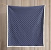 Eddie Bauer Throw Blanket Reversible Sherpa Fleece Bedding Home Decor for All Seasons Solid Navy Blue 50 x 60Solid Navy Blue