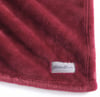 Eddie Bauer Throw Blanket Ultra Soft Plush Home Dcor All Season Bedding Ultra Lux Solid Red 50 x 60Fleece Reverse Red