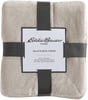 Eddie Bauer Throw Blanket Ultra Soft Plush Home Dcor All Season Bedding Ultra Lux Solid Red 50 x 60Sherpa Reverse Oyster