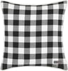 Eddie Bauer Throw Blanket with Pillow Reversible FlannelSherpa Bedding Buffalo Plaid Home Decor for All Seasons 2 Piece Set BlackWhite CheckBlackWhite Check