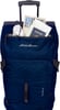 Eddie Bauer Traverse 32 Rolling Duffel BagMade from Ripstop Polyester with Telescoping HandleMedium Indigo