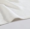 Eddie Bauer Twin Blanket Solid Reversible Cotton Bedding Home Decor for All Seasons Textured Twill White TwinKing Textured Twill White