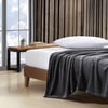 Eddie Bauer Twin Blanket Ultra Soft amp Cozy Plush Home Dcor All Season Bedding Solid Grey TwinQueen Dark Grey