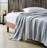 Eddie Bauer Twin Blanket Ultra Soft amp Cozy Plush Home Dcor All Season Bedding Solid Grey TwinQueen Stones Throw Stripe