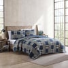 Eddie Bauer Twin Quilt Set Cotton Reversible Bedding Set All Season Lodge Home Dcor Madrona Plaid Navy TwinMadrona Plaid NavyGreen King