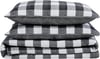 Eddie Bauer Twin Quilt Set Cotton Reversible Bedding with Matching Sham Home Decor for All Seasons Lakehouse Plaid Light Grey TwinTwin Dark Grey