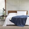 Eddie Bauer UltraPlush Collection Throw BlanketReversible Sherpa Fleece Cover Soft amp Cozy Perfect for Bed or Couch BlueLight GreyThrow BlueLight Grey