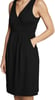 Eddie Bauer Womens Aster Crossover Dress  SolidPetite Black