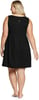 Eddie Bauer Womens Aster Crossover Dress  SolidPlus Black