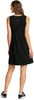 Eddie Bauer Womens Aster Crossover Dress  SolidTall Black