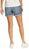 Eddie Bauer Womens Boyfriend Rolled ShortsRegular Med Denim