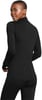 Eddie Bauer Womens Brushed Baselayer 12ZipBlack