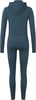 Eddie Bauer Womens Brushed CatsuitDark Teal Heather