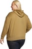 Eddie Bauer Womens Cozy Camp FullZip HoodiePlus Dk Tan