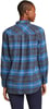 Eddie Bauer Womens EB Hemplify Flannel ShirtPlus Blue