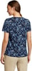 Eddie Bauer Womens Everyday Essentials ShortSleeve TShirt  PrintedTall Atlantic