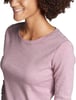 Eddie Bauer Womens Favorite LongSleeve Crewneck TShirtPetite Med Htr Gray