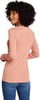 Eddie Bauer Womens Favorite LongSleeve Crewneck TShirtPetite Salmon