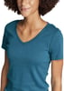 Eddie Bauer Womens Favorite ShortSleeve VNeck TShirtBlack