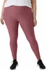 Eddie Bauer Womens Midweight High Rise Trail Tight LeggingsDark Dusty Rose