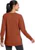 Eddie Bauer Womens Motion Cozy Camp LongSleeve TunicRegular Paprika