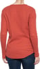 Eddie Bauer Womens Myriad ThermalJersey Mix HenleyWomen Pumpkin Heather