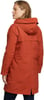 Eddie Bauer Womens Port Townsend Trench CoatRed Clay