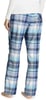 Eddie Bauer Womens Stines Favorite Flannel Sleep PantsRegular Slate Blue