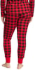 Eddie Bauer Womens Stines Favorite Waffle Sleep PantsPetite Red