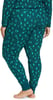 Eddie Bauer Womens Stines Favorite Waffle Sleep PantsPlus Dk Emerald