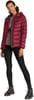 Eddie Bauer Womens StratusTherm Hooded Down JacketDark Berry