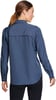 Eddie Bauer Womens UPF Guide LongSleeve ShirtRegular Medium Indigo