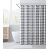 Cabin Plaid Grey 72 x 72