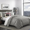 Eddie Bauer  Twin Duvet Cover Set Cotton Reversible Bedding Buffalo Plaid Home Decor for All Seasons RedBlack TwinDuvet Set Queen Black Check