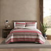 Eddie Bauer  Twin Quilt Set Reversible Cotton Bedding with Matching Sham Lightweight Home Decor for All Seasons Yakima Red TwinYakima Red Queen