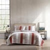 Eddie Bauer Daybed Set 4 Piece Cotton Bedding Set All Season Lodge Home Dcor Fairview Grey DaybedQuilt Set Twin OrangeIvory