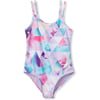 Eddie Bauer Girls OnePiece Swimsuit  UPF 50 Quick Dry OnePiece Bathing Suit for Girls SXLPastel Lilac