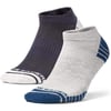 Eddie Bauer Mens Active Pro COOLMAX Low Socks  2 PackPacific Blue