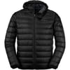 Eddie Bauer Mens CirrusLite Hooded Down JacketRegular Black