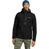 Eddie Bauer Mens Cloud Cap 3L Rain JacketRegular Black